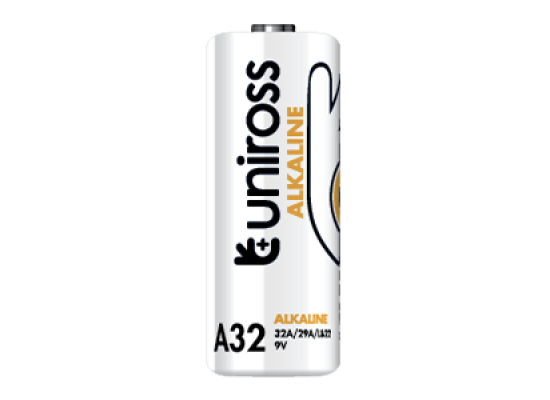 Battery UNIROSS ALKALINE 32A - 9V